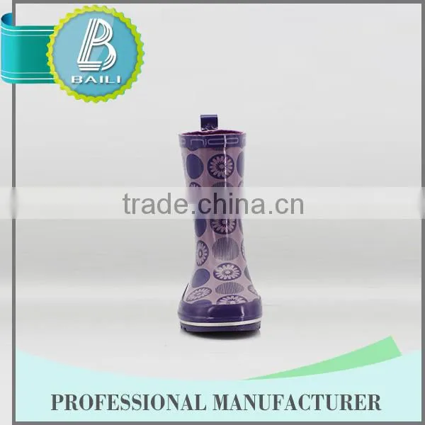 2016 Newest Customized Designs Colorful Custom Made Rain Boots photo-2