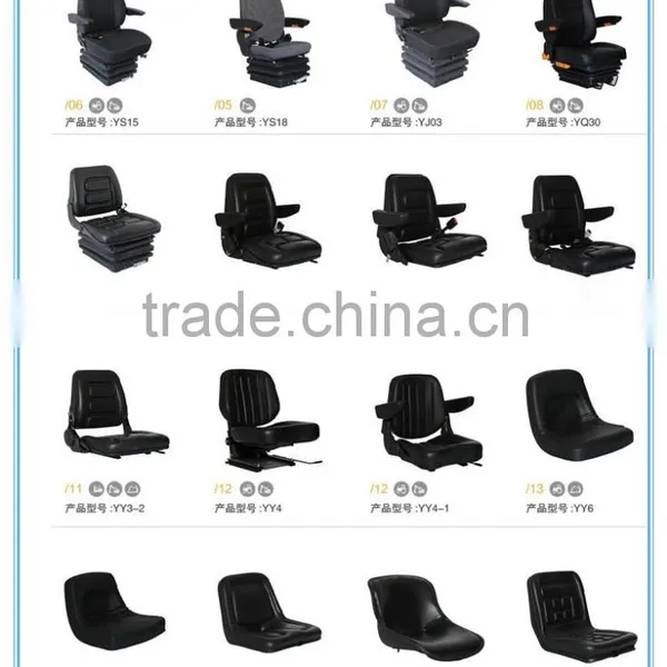 PVC Cover Shock Absorber Construction Equipment Seat(YS3) photo-5