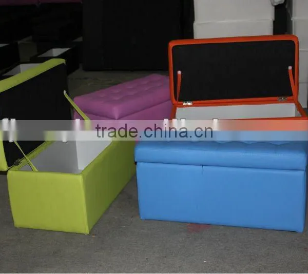 Modern Storage Ottoman