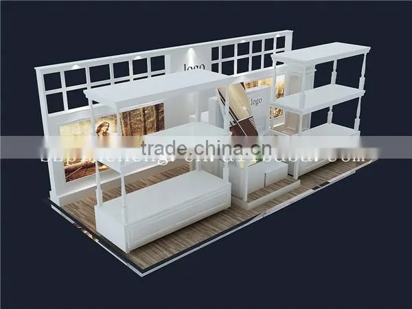 Cosmetic Shop Counter Design, Display Showcase With Mirror for Boutique photo-3