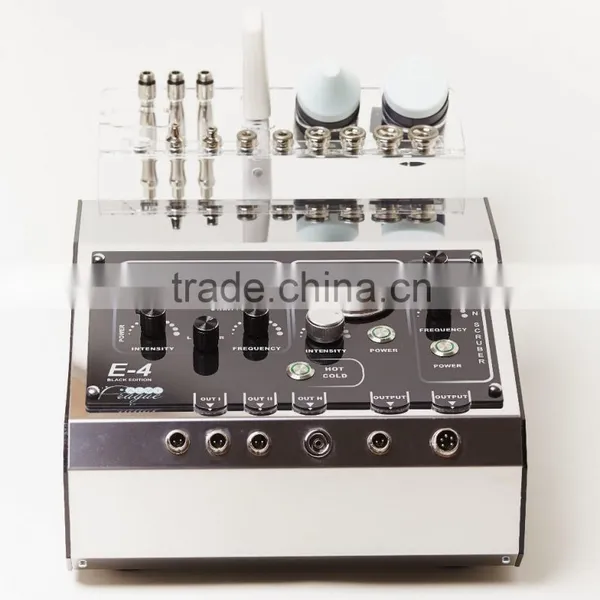 Multifunction Beauty Machine: Ultrasonic Scrubber + Diamond Dermabrasion + Ultrasound + Heat-cold Hammer - Alvi Prague E-4 photo-2