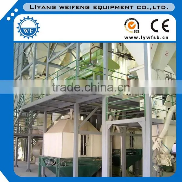 1-10t/h Chicken Feed Mill, CE Certified Poultry Feed Making Machine for Sale