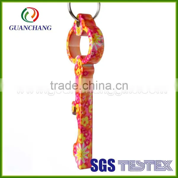 Custom Logo Stainless Steel Beer Bottle Opener Keychain photo-4