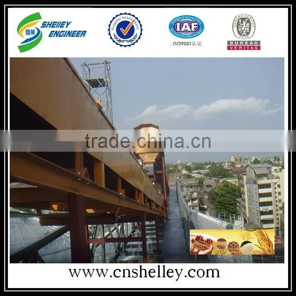 40 - 50t/h Paddy Rice Belt Conveyor for Grain photo-3