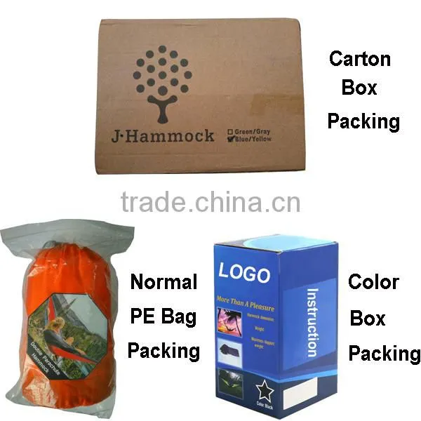 Premium 70D Taffeta Nylon Durable Double Nest 4 Seasons Hammock photo-5