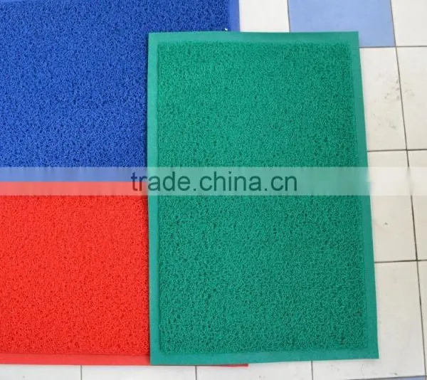 2016 HOT!!! 12mm Colorful Pvc Coil Door Mat PVC Combined Door Mat
