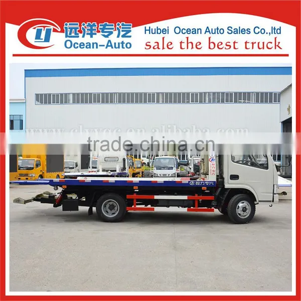 Euro 3 Diesel New Flat Bed Truck for Sale photo-3