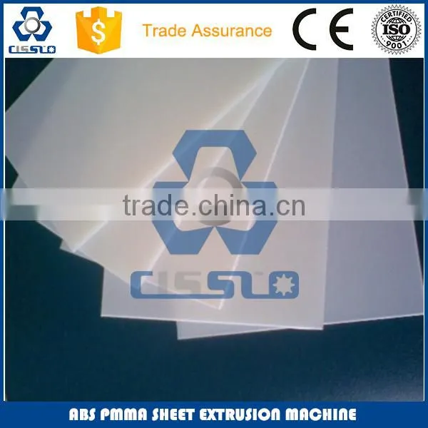 CE STANDARD ABS PMMA BOARD EXTRUSION MACHINERY photo-4