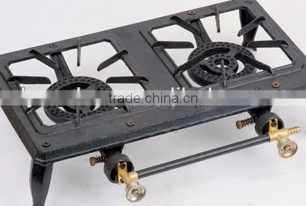 Different Size Burners Cast Iron Gas Stove photo-3