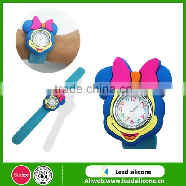Different Cartoon Shape Silicone Children Slap Watch Silicone Children Slap Watch photo-2