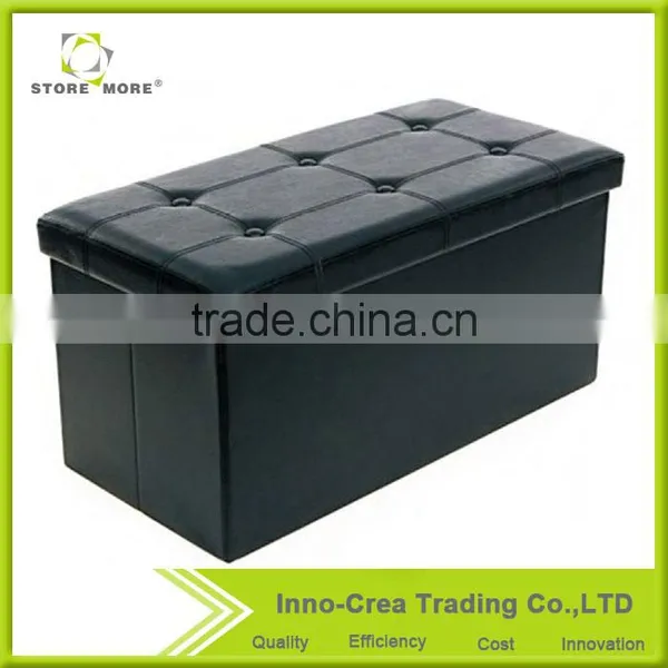 Wholesale Durable OEM PVC Multi-Function Storage Ottoman photo-2