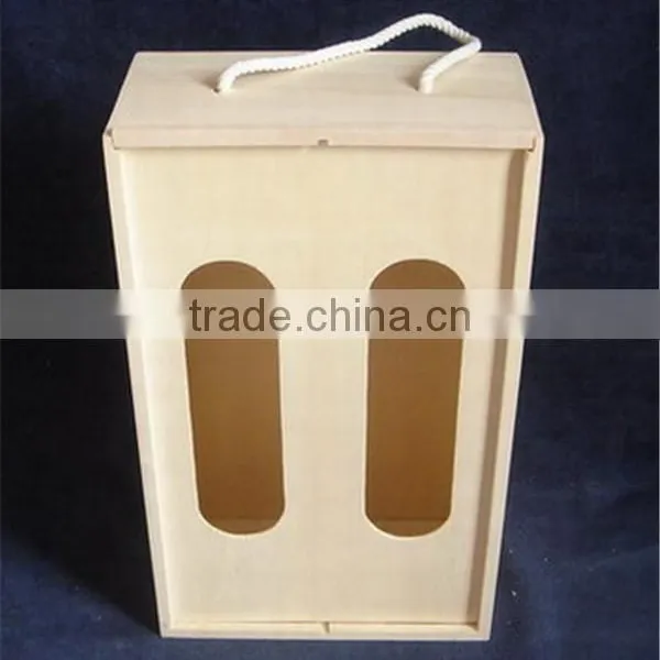 Оптовая продажа деревянной подарочной коробки для вина photo-5