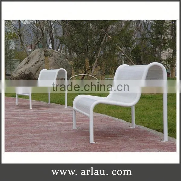 Arlau Wood Bench With Back Metal Legs,Galvanized Steel Outdoor Bench,Cast Iron Park Bench Set photo-2