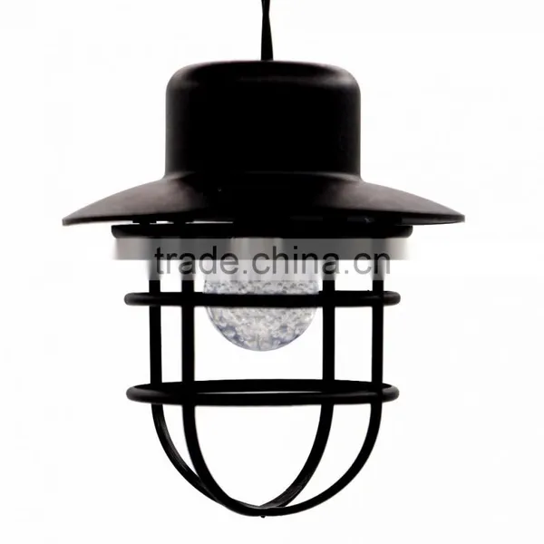 10-Light Solar Hanging Lantern String Light Outdoor LED Landscape Lawn Garden Lamp photo-3