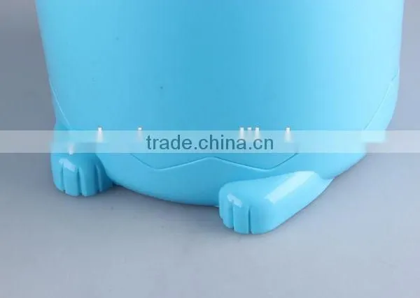 Panda Design Plastic Trash Can/Rubbish Bin Household Garbage Can photo-3