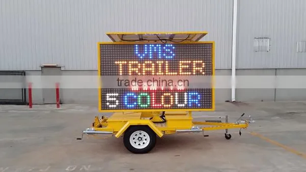 5 Colours Amber VMS Trailer New Model Sales For Australia photo-4