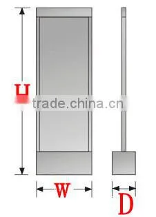 Hotel Indoor Decoration Use Stainless Steel Frame Mirror for Sales photo-4