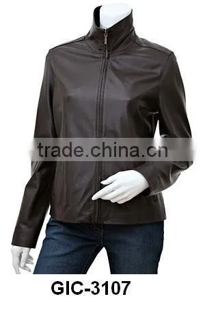 Leather Ladies Jacket photo-4