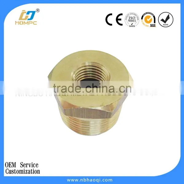 Male Thread Hex Head Brass Pipe Plug photo-2