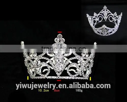 Rhinestone Fashion Pageant Hair Jewellery for Crown H172-154 photo-2