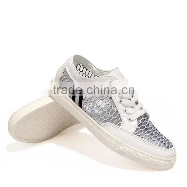 Summer Hollow Casual Shoes Sample Fashion for Male, Men Transparency Casual Skateboard Shoes Hollow Out High Quality photo-6