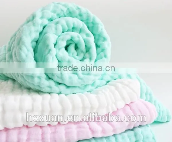 OEM or Stocked,Summer Cotton Baby Blanket/muslin Swaddle Blanket photo-4