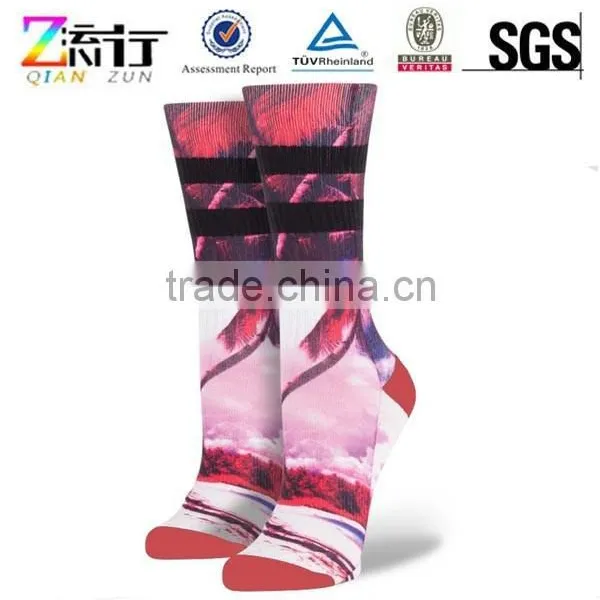 Custom Bulk Wholesale Sublimation Socks Men photo-4