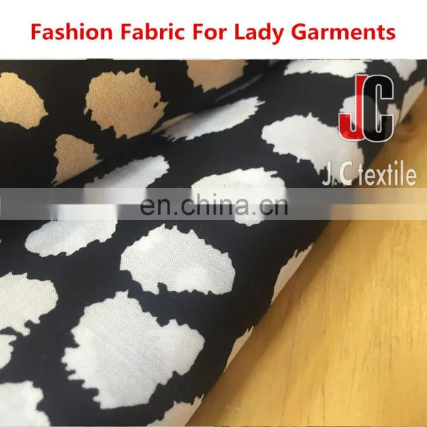 Raw Material Design 100% Rayon Hand Silk Soft Fabric Poplin Printed Cloth Material Fabric photo-5