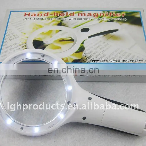 8 LED Magnifier Light
