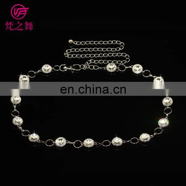 P-9069 Indonesia Rhinestone Belly Dance Waist Chain Jewelry photo-5