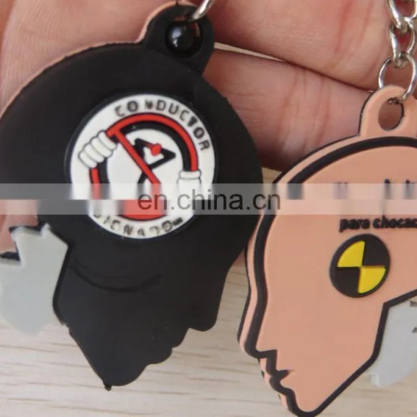 New Style Soft Gift Pvc Keychain With Logo photo-5