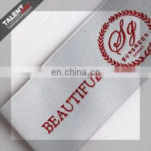 Custom Denim Clothing Brand Name Woven Label for Jeans photo-6