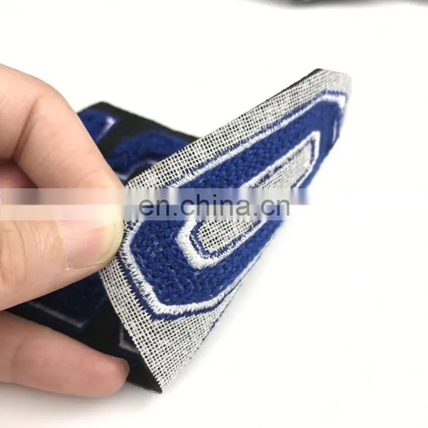 Factory OEM Decorative Embroidery Letter Chenille Patches photo-6