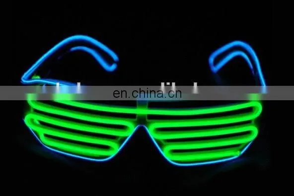 Flashing EL LED Glasses Luminous Glasses Used in Party Decoration Glow Glasses photo-2