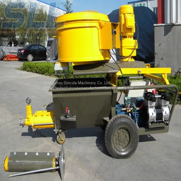 Compact Structure Best Price Render Spray Machine With CE Certificate Adhesive Plaster Machine photo-4