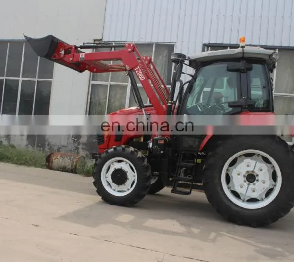 2018 4-wheel 100hp Farm Tractor With Front Loader photo-5