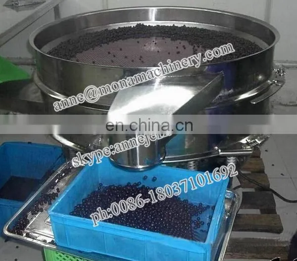 Rotary Vibrating Screen Sieving Machine for Dehydrated Dried Sour Cream Onion Powder photo-4