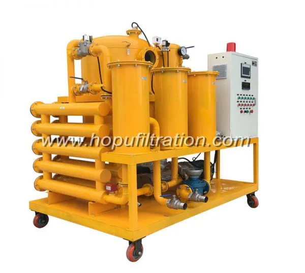 Double Stage Transformer Oil Dehydration, Switchgear Oil Purification Machine, Fr3 Transformer Oil Fluids Filtration Plant, Fully-automatic Insulation Oil Purifier photo-3