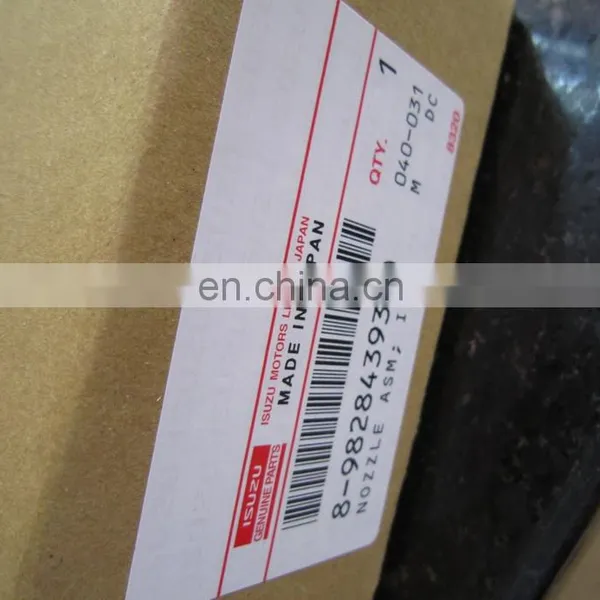 Genuine Fuel Injector for ZAX240-3 / ZAX330-3, 4HK1/6HK1 8-98284393-0 photo-2