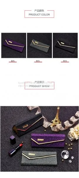 ​Vintage, Artistic Portable Sunglasses Case; Crush-resistant Folding Eyeglass Pouch photo-5