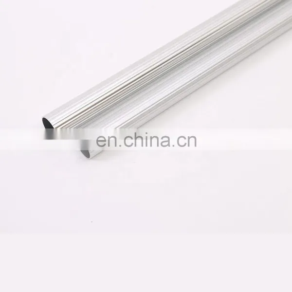 SHENGXIN Aluminium Anodized Matt Sandblast Aluminium Curtain Pipes Aluminium Profiles photo-2