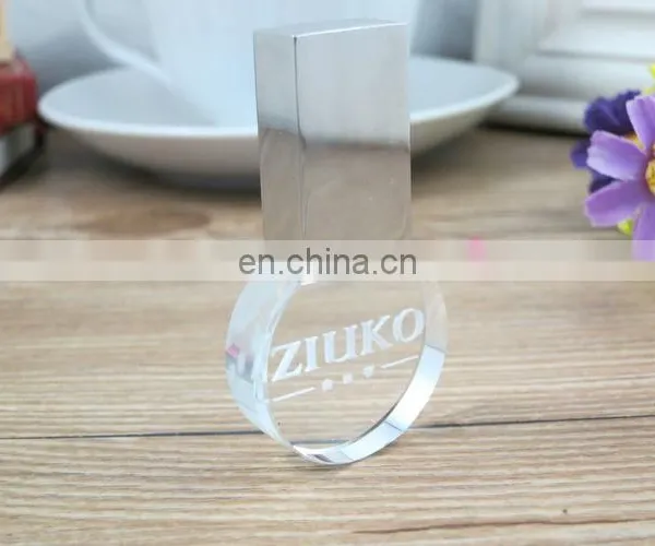 Customized Logo Promotional Advertising USB Flash Drive USB 2.0 Thumb Plastic Crystal Usb Flash Drive photo-4