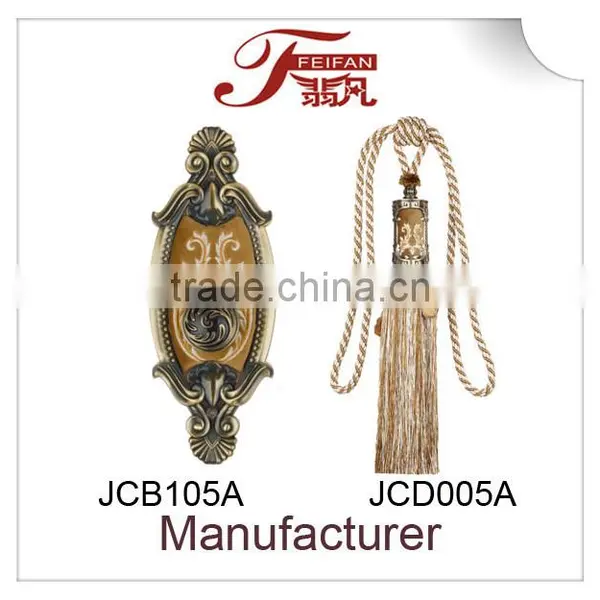 The New Rococo Style--Bronze and Golden,curtain Tassel Fringe,wholesale Tassels,tassel and Fringe photo-4