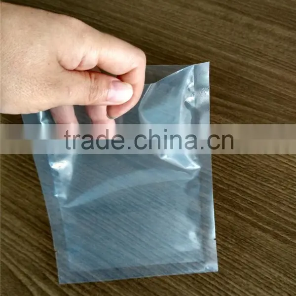 Custom Printed Heat Seal Food Packaging Vacuum Flat Plastic Bag photo-3
