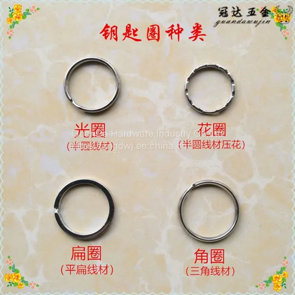 Key Chains Key Ring 20mm Cliver photo-3