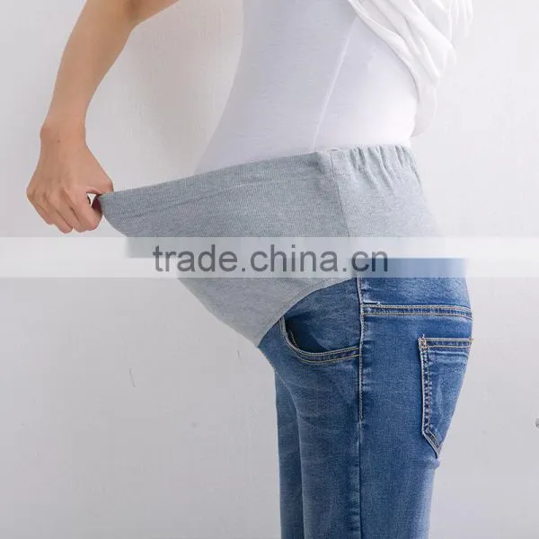 C22925B Blue Jeans For Maternity Woman Maternity Clothes photo-3