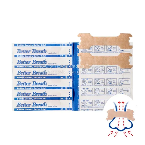Sleep Rite Better Breathe Nasal Strip Reduce Snoring Device Tape Anti Snoring Patch