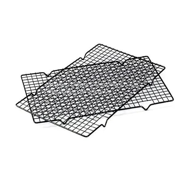 Baking Sheet and Rack Set - Aluminum Cookie Sheet Tray/Half Sheet Pan for Baking With Stainless Steel Oven Safe Cooling Rack photo-4