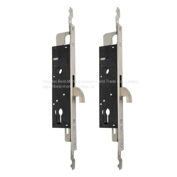 Single Hook Latch Mortise Door Lock 3085mm, With Top and Bottom Pull Bar photo-4