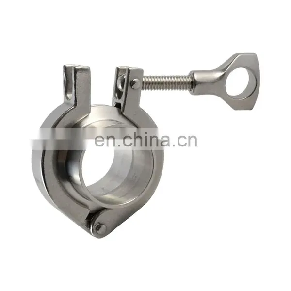 SS304 Sanitary Stainless Steel Pipe Fittings Hose 1.5 Inch 3 Way Tri Clamp photo-4